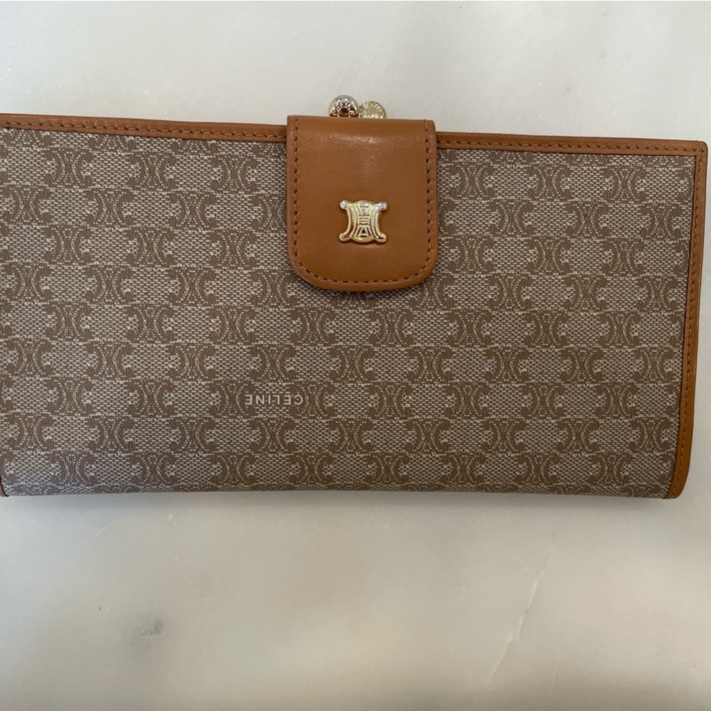 Celine Brown Monogram Wallet